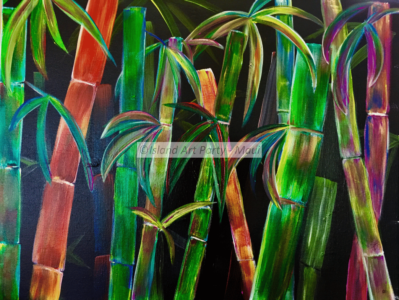Bamboo Painting Maui