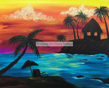 Beach Tropical Painting Maui
