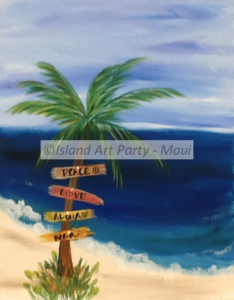 Painting Maui | Beach Painting