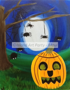 Halloween Painting Maui