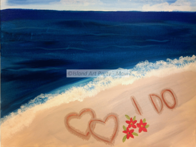 Wedding Activity Painting Maui