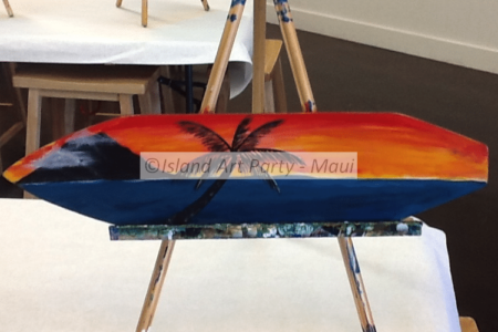 Maui Sunset Painting