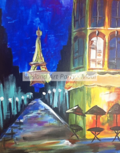 Painting of Paris | Maui