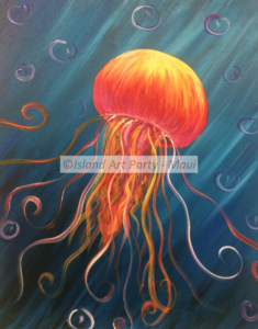 Jellyfish Painting Maui