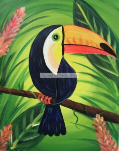 Toucan Painting Maui