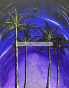 Palm Trees Painting