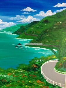 Road to Hana Painting Maui