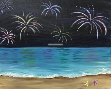 Fourth of July Painting